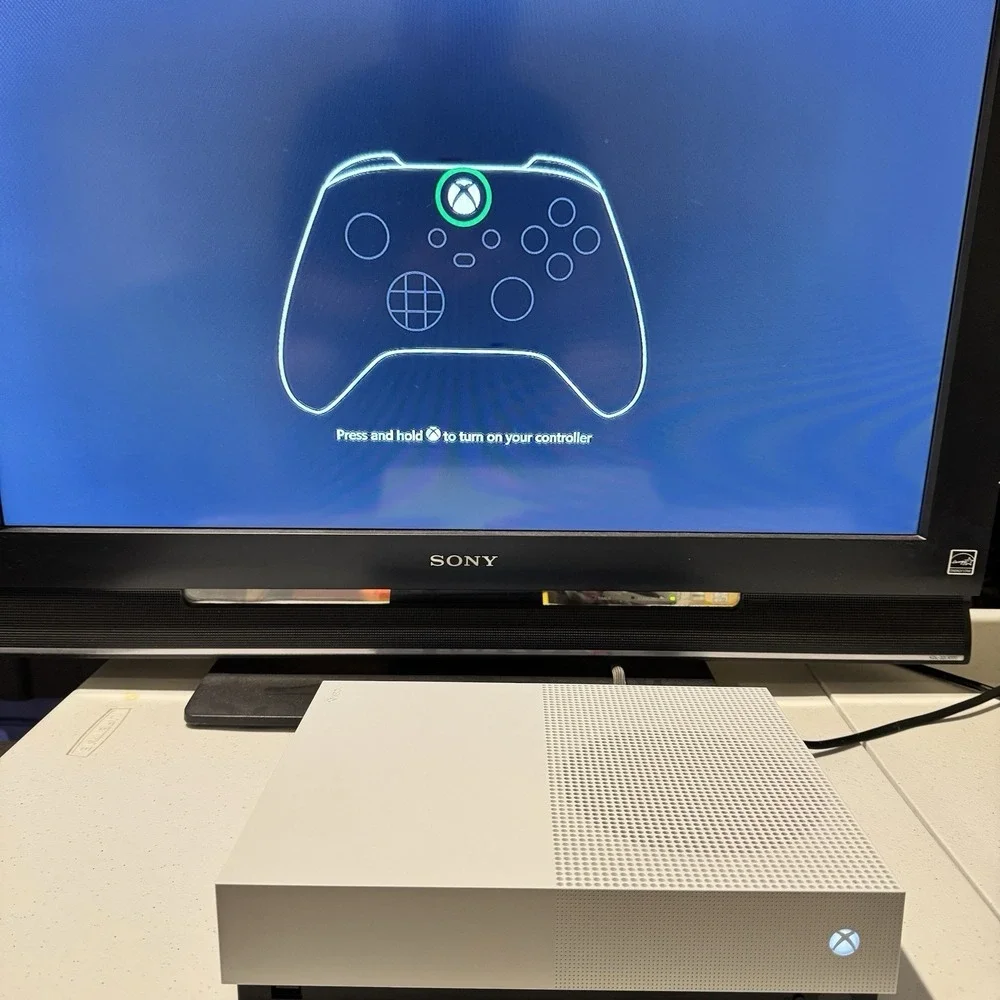Microsoft Xbox One S All Digital Edition 1TB Console White  TESTED AND WORKING